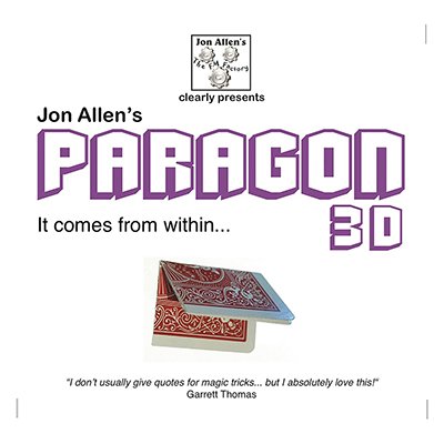 Paragon 3D (DVD and Gimmick) by Jon Allen - Trick von Tour de magie