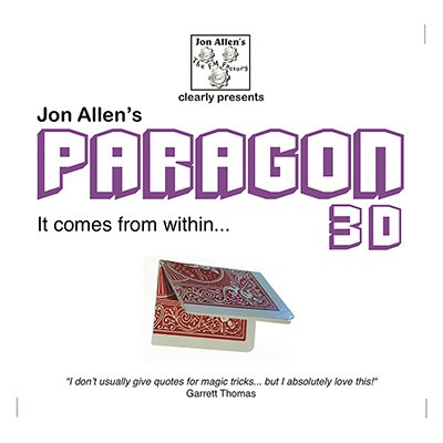 Paragon 3D (DVD and Gimmick) by Jon Allen - Trick von SOLOMAGIA
