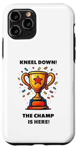 The Champ is here, Sieger, 1.Platz, Gewinner, Tournier-Sieg Hülle für iPhone 11 Pro The Champ is here, Sieger, 1.Platz, Gewinner, Tournier-Sieg Hülle für iPhone 11 Pro von Tourniersieger, Gewinner, 1.Platz