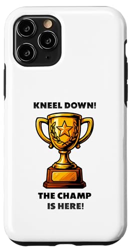 The Champ is here, Sieger, 1.Platz, Gewinner, Tournier-Sieg Hülle für iPhone 11 Pro The Champ is here, Sieger, 1.Platz, Gewinner, Tournier-Sieg Hülle für iPhone 11 Pro von Tourniersieger, Gewinner, 1.Platz