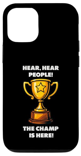 The Champ is here, Sieger, 1.Platz, Gewinner, Tournier-Sieg Hülle für iPhone 12/12 Pro The Champ is here, Sieger, 1.Platz, Gewinner, Tournier-Sieg Hülle für iPhone 12/12 Pro von Tourniersieger, Gewinner, 1.Platz