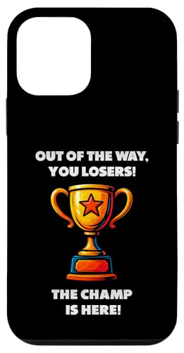 The Champ is here, Sieger, 1.Platz, Gewinner, Tournier-Sieg Hülle für iPhone 12 mini The Champ is here, Sieger, 1.Platz, Gewinner, Tournier-Sieg Hülle für iPhone 12 mini von Tourniersieger, Gewinner, 1.Platz