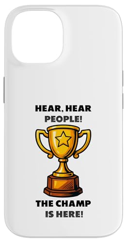 The Champ is here, Sieger, 1.Platz, Gewinner, Tournier-Sieg Hülle für iPhone 14 The Champ is here, Sieger, 1.Platz, Gewinner, Tournier-Sieg Hülle für iPhone 14 von Tourniersieger, Gewinner, 1.Platz