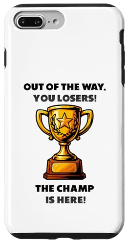 The Champ is here, Sieger, 1.Platz, Gewinner, Tournier-Sieg Hülle für iPhone 7 Plus/8 Plus The Champ is here, Sieger, 1.Platz, Gewinner, Tournier-Sieg Hülle für iPhone 7 Plus/8 Plus von Tourniersieger, Gewinner, 1.Platz