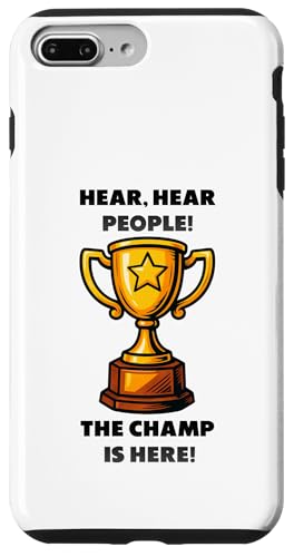 The Champ is here, Sieger, 1.Platz, Gewinner, Tournier-Sieg Hülle für iPhone 7 Plus/8 Plus The Champ is here, Sieger, 1.Platz, Gewinner, Tournier-Sieg Hülle für iPhone 7 Plus/8 Plus von Tourniersieger, Gewinner, 1.Platz