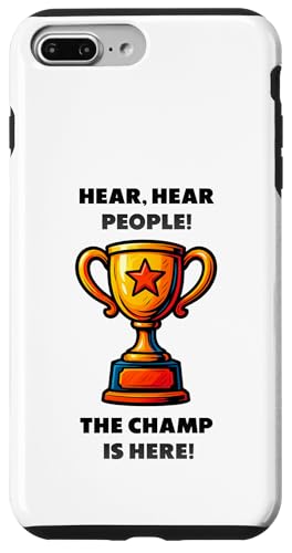 The Champ is here, Sieger, 1.Platz, Gewinner, Tournier-Sieg Hülle für iPhone 7 Plus/8 Plus The Champ is here, Sieger, 1.Platz, Gewinner, Tournier-Sieg Hülle für iPhone 7 Plus/8 Plus von Tourniersieger, Gewinner, 1.Platz