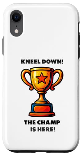 The Champ is here, Sieger, 1.Platz, Gewinner, Tournier-Sieg Hülle für iPhone XR The Champ is here, Sieger, 1.Platz, Gewinner, Tournier-Sieg Hülle für iPhone XR von Tourniersieger, Gewinner, 1.Platz