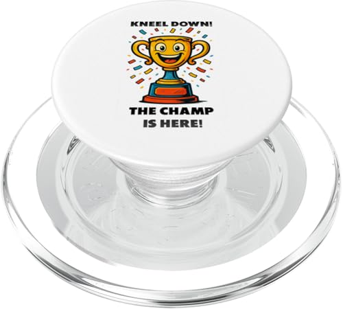 The Champ is here, Sieger, 1.Platz, Gewinner, Tournier-Sieg PopSockets PopGrip für MagSafe The Champ is here, Sieger, 1.Platz, Gewinner, Tournier-Sieg PopSockets PopGrip für MagSafe von Tourniersieger, Gewinner, 1.Platz