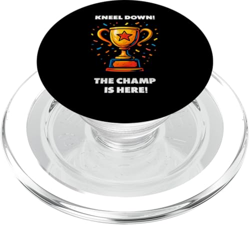 The Champ is here, Sieger, 1.Platz, Gewinner, Tournier-Sieg PopSockets PopGrip für MagSafe The Champ is here, Sieger, 1.Platz, Gewinner, Tournier-Sieg PopSockets PopGrip für MagSafe von Tourniersieger, Gewinner, 1.Platz