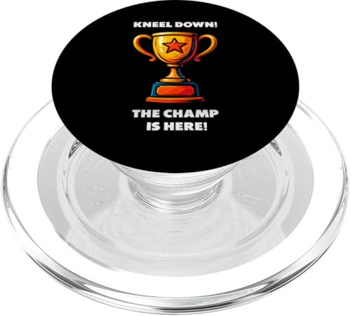The Champ is here, Sieger, 1.Platz, Gewinner, Tournier-Sieg PopSockets PopGrip für MagSafe The Champ is here, Sieger, 1.Platz, Gewinner, Tournier-Sieg PopSockets PopGrip für MagSafe von Tourniersieger, Gewinner, 1.Platz