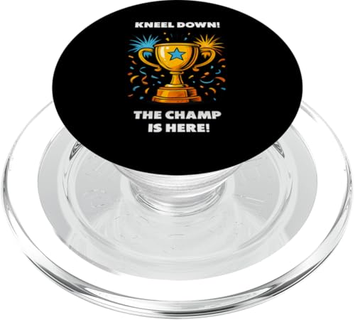 The Champ is here, Sieger, 1.Platz, Gewinner, Tournier-Sieg PopSockets PopGrip für MagSafe The Champ is here, Sieger, 1.Platz, Gewinner, Tournier-Sieg PopSockets PopGrip für MagSafe von Tourniersieger, Gewinner, 1.Platz