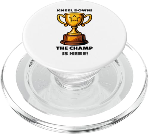 The Champ is here, Sieger, 1.Platz, Gewinner, Tournier-Sieg PopSockets PopGrip für MagSafe The Champ is here, Sieger, 1.Platz, Gewinner, Tournier-Sieg PopSockets PopGrip für MagSafe von Tourniersieger, Gewinner, 1.Platz