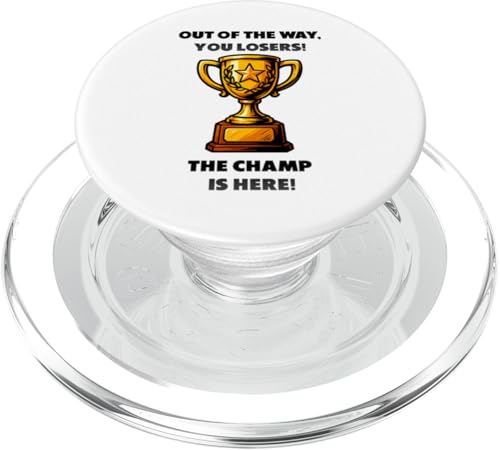 The Champ is here, Sieger, 1.Platz, Gewinner, Tournier-Sieg PopSockets PopGrip für MagSafe The Champ is here, Sieger, 1.Platz, Gewinner, Tournier-Sieg PopSockets PopGrip für MagSafe von Tourniersieger, Gewinner, 1.Platz