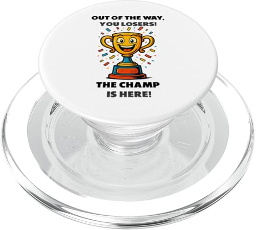 The Champ is here, Sieger, 1.Platz, Gewinner, Tournier-Sieg PopSockets PopGrip für MagSafe The Champ is here, Sieger, 1.Platz, Gewinner, Tournier-Sieg PopSockets PopGrip für MagSafe von Tourniersieger, Gewinner, 1.Platz