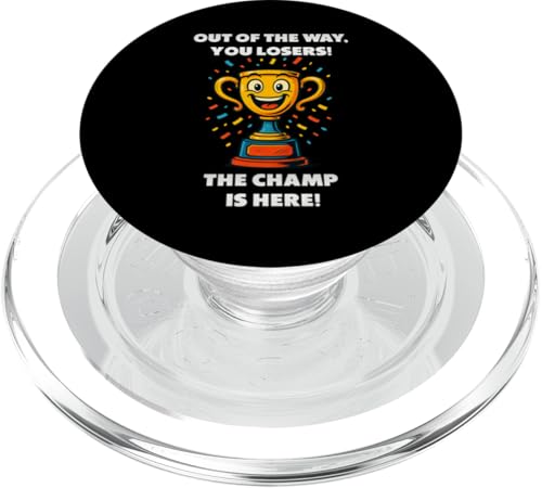 The Champ is here, Sieger, 1.Platz, Gewinner, Tournier-Sieg PopSockets PopGrip für MagSafe The Champ is here, Sieger, 1.Platz, Gewinner, Tournier-Sieg PopSockets PopGrip für MagSafe von Tourniersieger, Gewinner, 1.Platz
