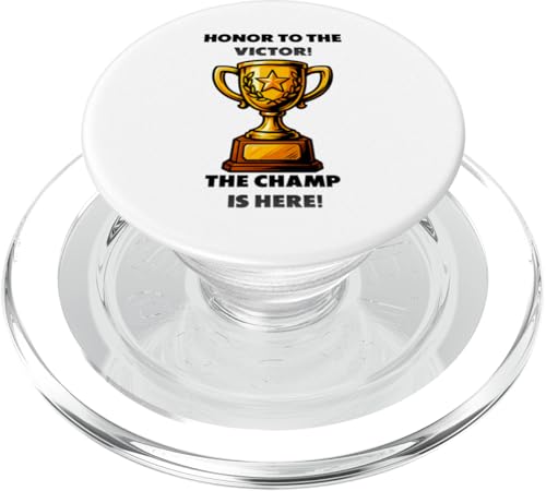 The Champ is here, Sieger, 1.Platz, Gewinner, Tournier-Sieg PopSockets PopGrip für MagSafe The Champ is here, Sieger, 1.Platz, Gewinner, Tournier-Sieg PopSockets PopGrip für MagSafe von Tourniersieger, Gewinner, 1.Platz