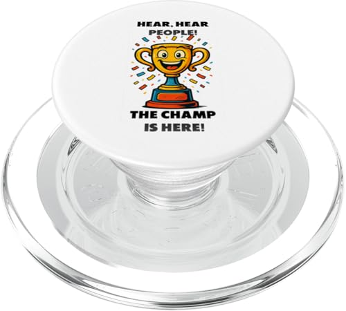 The Champ is here, Sieger, 1.Platz, Gewinner, Tournier-Sieg PopSockets PopGrip für MagSafe The Champ is here, Sieger, 1.Platz, Gewinner, Tournier-Sieg PopSockets PopGrip für MagSafe von Tourniersieger, Gewinner, 1.Platz
