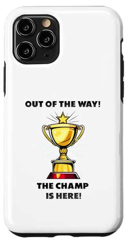 The Champ is here, Sieger, 1.Platz, Gewinner, Tournier-Sieg Hülle für iPhone 11 Pro The Champ is here, Sieger, 1.Platz, Gewinner, Tournier-Sieg Hülle für iPhone 11 Pro von Tourniersieger, Gewinner