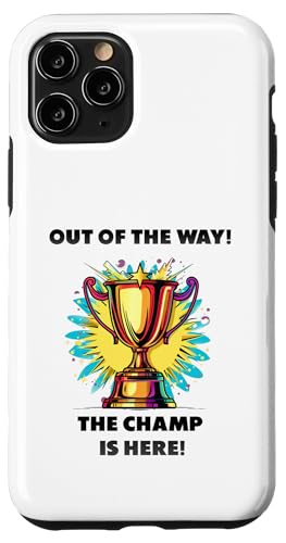 The Champ is here, Sieger, 1.Platz, Gewinner, Tournier-Sieg Hülle für iPhone 11 Pro The Champ is here, Sieger, 1.Platz, Gewinner, Tournier-Sieg Hülle für iPhone 11 Pro von Tourniersieger, Gewinner