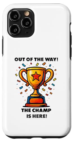 The Champ is here, Sieger, 1.Platz, Gewinner, Tournier-Sieg Hülle für iPhone 11 Pro The Champ is here, Sieger, 1.Platz, Gewinner, Tournier-Sieg Hülle für iPhone 11 Pro von Tourniersieger, Gewinner