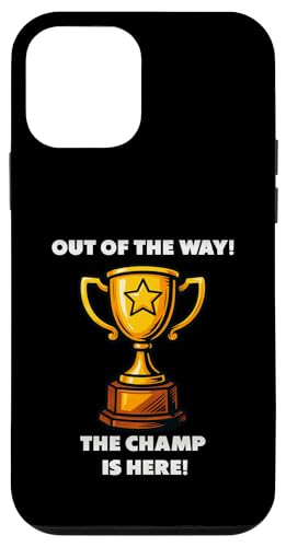The Champ is here, Sieger, 1.Platz, Gewinner, Tournier-Sieg Hülle für iPhone 12 mini The Champ is here, Sieger, 1.Platz, Gewinner, Tournier-Sieg Hülle für iPhone 12 mini von Tourniersieger, Gewinner