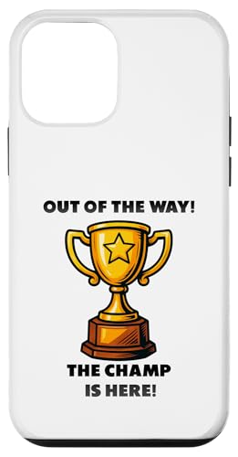 The Champ is here, Sieger, 1.Platz, Gewinner, Tournier-Sieg Hülle für iPhone 12 mini The Champ is here, Sieger, 1.Platz, Gewinner, Tournier-Sieg Hülle für iPhone 12 mini von Tourniersieger, Gewinner