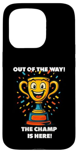 The Champ is here, Sieger, 1.Platz, Gewinner, Tournier-Sieg Hülle für iPhone 15 Pro The Champ is here, Sieger, 1.Platz, Gewinner, Tournier-Sieg Hülle für iPhone 15 Pro von Tourniersieger, Gewinner