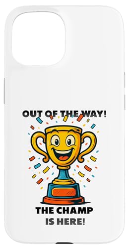 The Champ is here, Sieger, 1.Platz, Gewinner, Tournier-Sieg Hülle für iPhone 15 The Champ is here, Sieger, 1.Platz, Gewinner, Tournier-Sieg Hülle für iPhone 15 von Tourniersieger, Gewinner