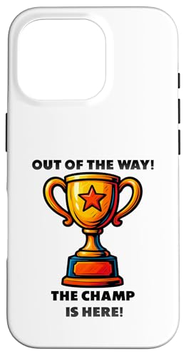 The Champ is here, Sieger, 1.Platz, Gewinner, Tournier-Sieg Hülle für iPhone 16 Pro The Champ is here, Sieger, 1.Platz, Gewinner, Tournier-Sieg Hülle für iPhone 16 Pro von Tourniersieger, Gewinner
