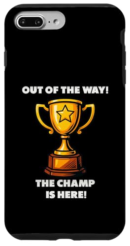 The Champ is here, Sieger, 1.Platz, Gewinner, Tournier-Sieg Hülle für iPhone 7 Plus/8 Plus The Champ is here, Sieger, 1.Platz, Gewinner, Tournier-Sieg Hülle für iPhone 7 Plus/8 Plus von Tourniersieger, Gewinner