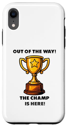 The Champ is here, Sieger, 1.Platz, Gewinner, Tournier-Sieg Hülle für iPhone XR The Champ is here, Sieger, 1.Platz, Gewinner, Tournier-Sieg Hülle für iPhone XR von Tourniersieger, Gewinner