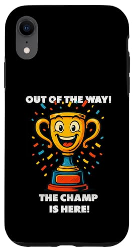 The Champ is here, Sieger, 1.Platz, Gewinner, Tournier-Sieg Hülle für iPhone XR The Champ is here, Sieger, 1.Platz, Gewinner, Tournier-Sieg Hülle für iPhone XR von Tourniersieger, Gewinner