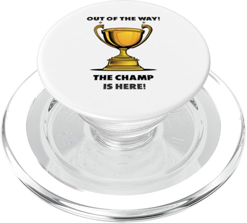 The Champ is here, Sieger, 1.Platz, Gewinner, Tournier-Sieg PopSockets PopGrip für MagSafe The Champ is here, Sieger, 1.Platz, Gewinner, Tournier-Sieg PopSockets PopGrip für MagSafe von Tourniersieger, Gewinner