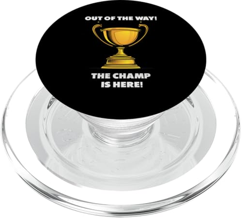 The Champ is here, Sieger, 1.Platz, Gewinner, Tournier-Sieg PopSockets PopGrip für MagSafe The Champ is here, Sieger, 1.Platz, Gewinner, Tournier-Sieg PopSockets PopGrip für MagSafe von Tourniersieger, Gewinner