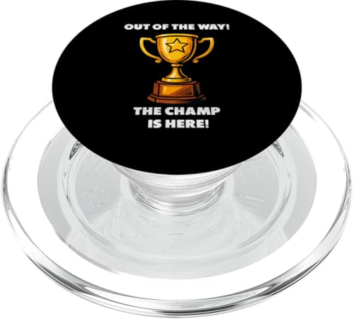 The Champ is here, Sieger, 1.Platz, Gewinner, Tournier-Sieg PopSockets PopGrip für MagSafe The Champ is here, Sieger, 1.Platz, Gewinner, Tournier-Sieg PopSockets PopGrip für MagSafe von Tourniersieger, Gewinner