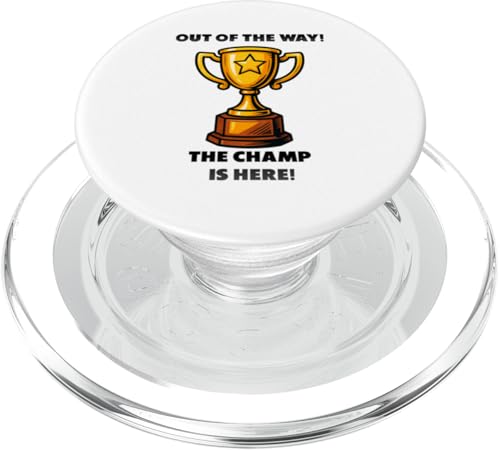 The Champ is here, Sieger, 1.Platz, Gewinner, Tournier-Sieg PopSockets PopGrip für MagSafe The Champ is here, Sieger, 1.Platz, Gewinner, Tournier-Sieg PopSockets PopGrip für MagSafe von Tourniersieger, Gewinner