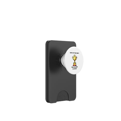The Champ is here, Sieger, 1.Platz, Gewinner, Tournier-Sieg PopSockets PopWallet für MagSafe The Champ is here, Sieger, 1.Platz, Gewinner, Tournier-Sieg PopSockets PopWallet für MagSafe von Tourniersieger, Gewinner
