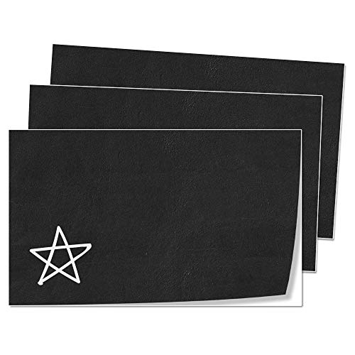 20 Blatt - Tafelaufkleber zum Beschriften Groß, Tafeletiketten Tafelfolie Etiketten Selbstklebend Wasserdicht - 250 x 150 mm 20 Blatt - Tafelaufkleber zum Beschriften Groß, Tafeletiketten Tafelfolie Etiketten Selbstklebend Wasserdicht - 250 x 150 mm von TownStix
