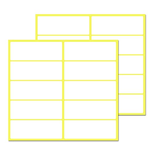 300 Stück, 70 x 25 mm - Etiketten Selbstklebend zum Beschriften, Klebeetiketten Aufkleber 300 Stück, 70 x 25 mm - Etiketten Selbstklebend zum Beschriften, Klebeetiketten Aufkleber von TownStix