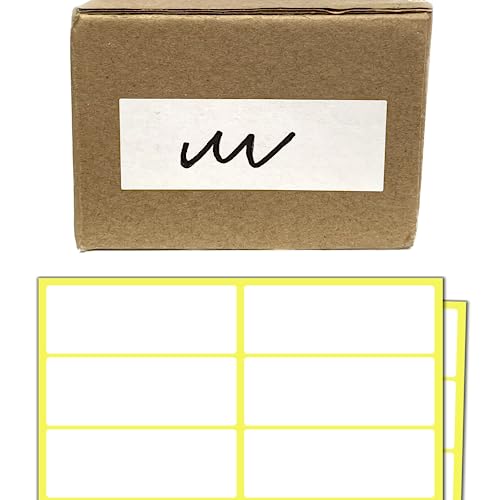 800 Stück - Etiketten Selbstklebend Weiß, Aufkleber Klebeetiketten zum Beschriften - 70 x 25 mm 800 Stück - Etiketten Selbstklebend Weiß, Aufkleber Klebeetiketten zum Beschriften - 70 x 25 mm von TownStix