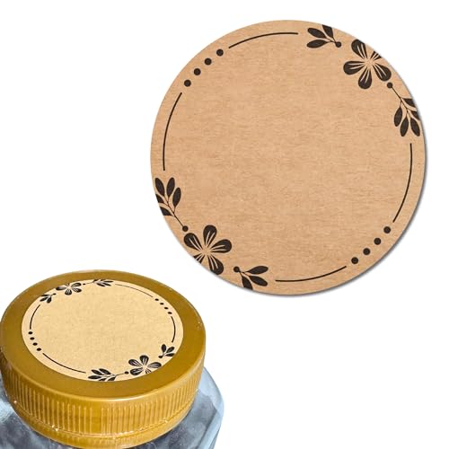 900 Stück, 50 mm - Aufkleber Marmeladengläser, Geschenk Etiketten Selbstklebend zum Beschriften 900 Stück, 50 mm - Aufkleber Marmeladengläser, Geschenk Etiketten Selbstklebend zum Beschriften von TownStix