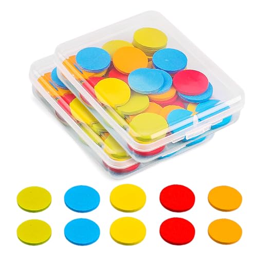 100 Stück Wendeplättchen Rot Blau Plastik - 2 Kunststoff Boxen Zählchips Mathe Rechenhilfe, Wendeplättchen Zählchips spielchips für Kinderhände Grundschule Rechenaufgaben 100 Stück Wendeplättchen Rot Blau Plastik - 2 Kunststoff Boxen Zählchips Mathe Rechenhilfe, Wendeplättchen Zählchips spielchips für Kinderhände Grundschule Rechenaufgaben von TownTop