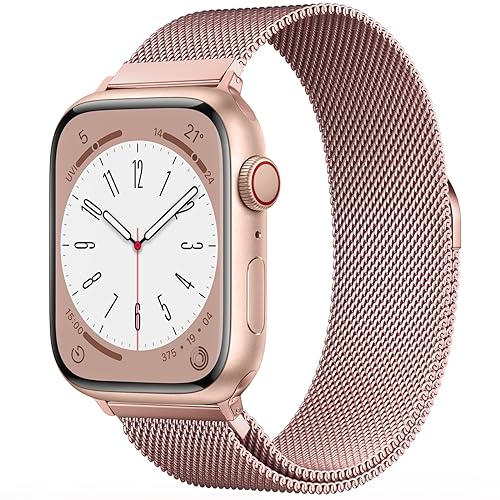 Original Milanese Loop Kompatibel mit Apple Watch Armband 49mm 46mm 45mm 44mm 42mm 41mm 40mm 38mm, Ersatzband für iWatch Ultra/Ultra 2,SE, Series 10 9 8 7 6 5 4 3 2 1 Original Milanese Loop Kompatibel mit Apple Watch Armband 49mm 46mm 45mm 44mm 42mm 41mm 40mm 38mm, Ersatzband für iWatch Ultra/Ultra 2,SE, Series 10 9 8 7 6 5 4 3 2 1 von Towonshy
