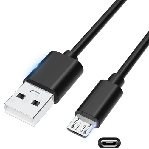 Toxaoii Micro-USB-Kabel, Mikrofonkabel Ladekabel, kompatibel mit Blue Yeti X Professional Condenser & Blue Yeti Nano USB-Mikrofon (200CM) von Toxaoii