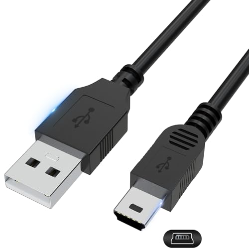 Toxaoii Mini-USB-Kabel, Mikrofonkabel Ladekabel, kompatibel mit Blue Yeti Recording Microphones MIC, Blue Snowball iCE USB Mic Wire (3m) von Toxaoii