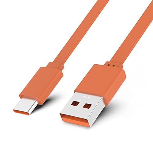 Toxaoii USB-Typ-C-Ladekabel, kompatibel mit JBL Charge 4 Charge 5, Flip 6 Flip 5, Pulse 4, Clip4, Tuner 2, JR POP, Endurance Peak II Kopfhörern und Lautsprechern (90 cm) von Toxaoii