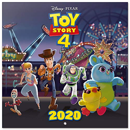 Toy Story 4 Kalender 2020 Offizieller Kalender 2020, 12 Monats-Kalender, inkl. Stickerset von Toy Story