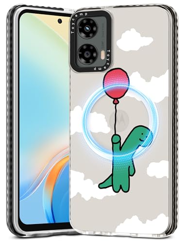 Toycamp Schutzhülle für Moto G 5G 2024 – kompatibel mit MagSafe Frauen und Mädchen, niedlich, magnetisch, stoßfest, schützend, hübsches Designer-Funda für Motorola G 5G 2024, Luftballons Toycamp Schutzhülle für Moto G 5G 2024 – kompatibel mit MagSafe Frauen und Mädchen, niedlich, magnetisch, stoßfest, schützend, hübsches Designer-Funda für Motorola G 5G 2024, Luftballons von Toycamp