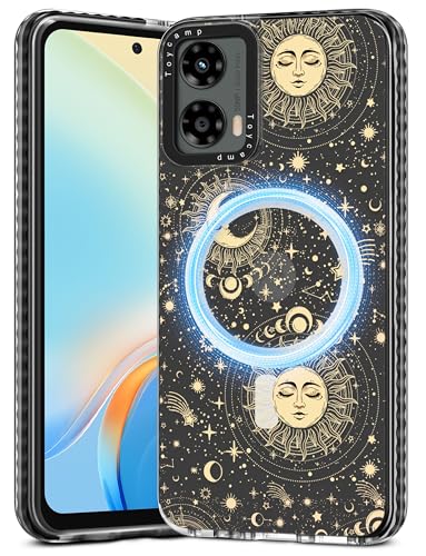 Toycamp Schutzhülle für Moto G 5G 2024 – kompatibel mit MagSafe Frauen und Mädchen, niedlich, magnetisch, stoßfest, schützend, hübsches Designer-Funda für Motorola G 5G 2024, Sonne und Mond Toycamp Schutzhülle für Moto G 5G 2024 – kompatibel mit MagSafe Frauen und Mädchen, niedlich, magnetisch, stoßfest, schützend, hübsches Designer-Funda für Motorola G 5G 2024, Sonne und Mond von Toycamp