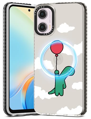 Toycamp Schutzhülle für Moto G Power 5G 2024 – kompatibel mit MagSafe Frauen und Mädchen, niedlich, magnetisch, stoßfest, schützend, hübsches Designer-Funda für Motorola G Power 5G 2024, Luftballons Toycamp Schutzhülle für Moto G Power 5G 2024 – kompatibel mit MagSafe Frauen und Mädchen, niedlich, magnetisch, stoßfest, schützend, hübsches Designer-Funda für Motorola G Power 5G 2024, Luftballons von Toycamp